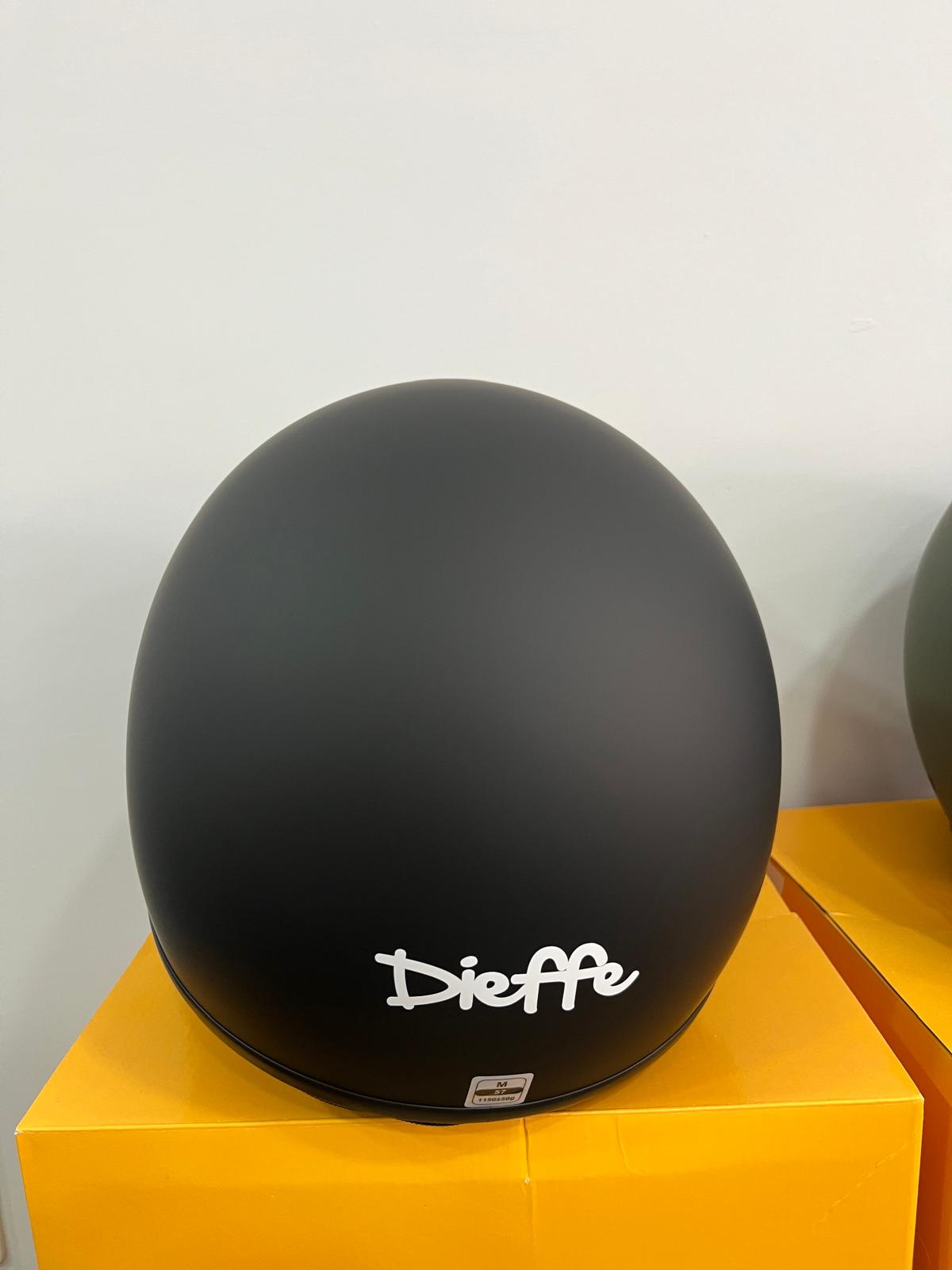 DIEFFE DEMI JET 2 VISISERA A SCOMPARSA MATT BLACK