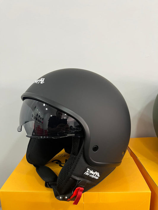 DIEFFE DEMI JET 2 VISISERA A SCOMPARSA MATT BLACK