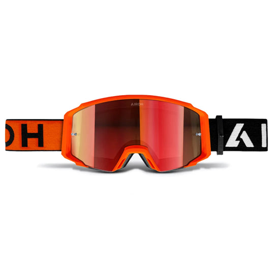 AIROH Maschera Occhiali Motocross Blast XR1 Arancione Opaco