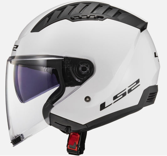 LS2 COPTER II GLOSS WHITE