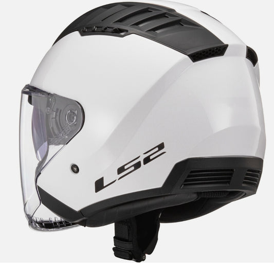 LS2 COPTER II GLOSS WHITE