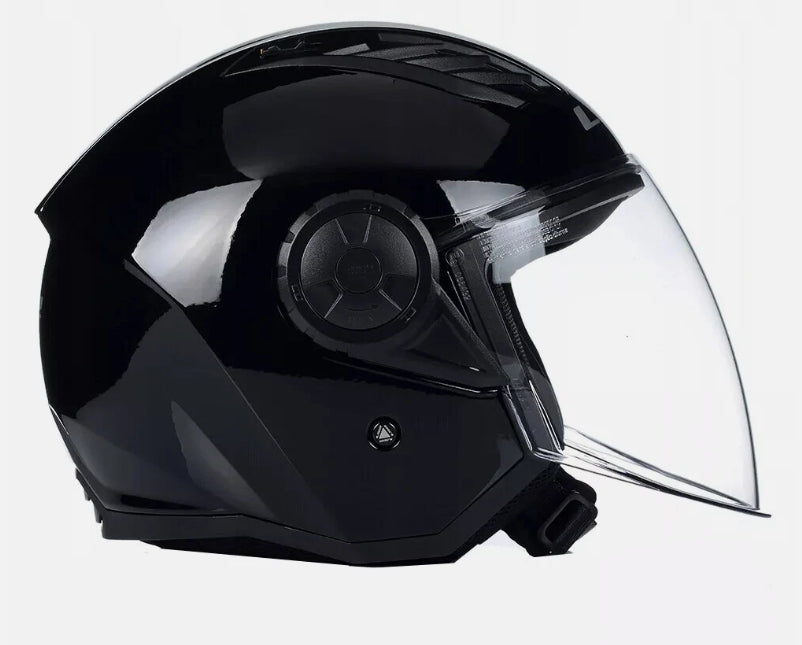 LS2 AIRFLOW 2 SOLID GLOSS BLACK